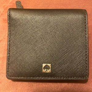 Kate Spade Black Leather Wallet